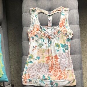 Floral tank top